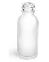 Glass Bottle 1 Oz Frosted