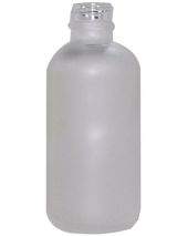 Glass Bottle 4 Oz Frosted