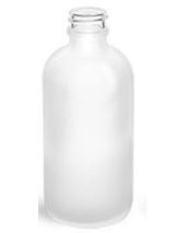 Glass Bottle 8 Oz Frosted