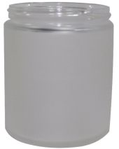 Glass Jar 8 Oz Frosted