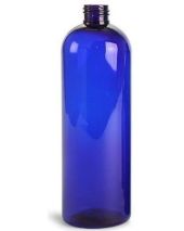 Plastic Bottle 16 Oz Blue Cosmo Rounds