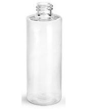 Plastic Bottle 4 Oz Clear Cylinder