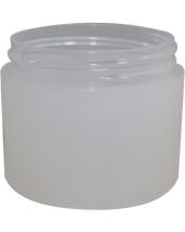 Plastic Jar 2 Oz Frosted Round