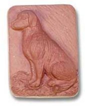 Nature Sitting Dog Soap Mold