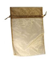 Organza Bag - Gold 5 x 8
