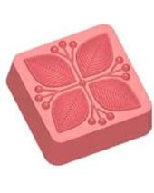 Stylized Leaves Berries Soap Mold