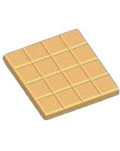 Stylized Small Square Tray Soap Mold