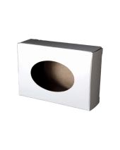 Soap Box - White Oval Lg