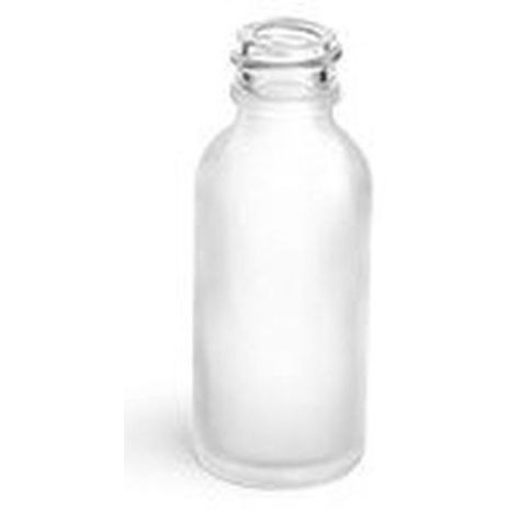 Glass Bottle 1 Oz Frosted
