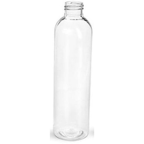 Plastic Bottle 8 Oz Clear Cosmo Rounds