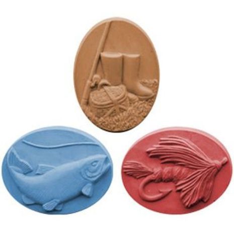 Nature Gone Fishing Soap Mold