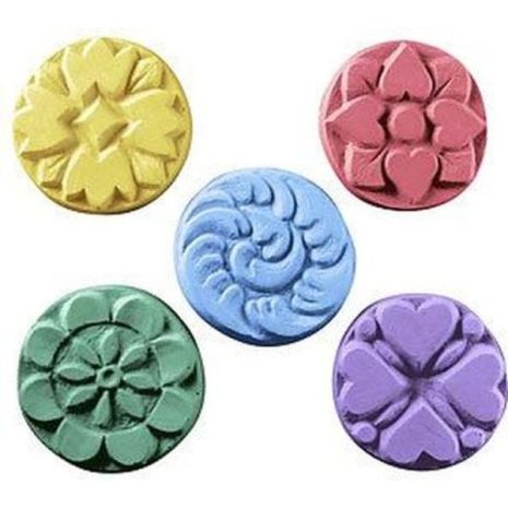 Nature Guest 5 Flowers Soap Mold