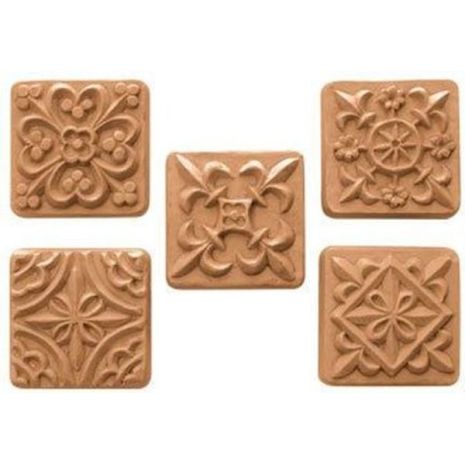 Nature Guest Medieval Tiles Soap Mold