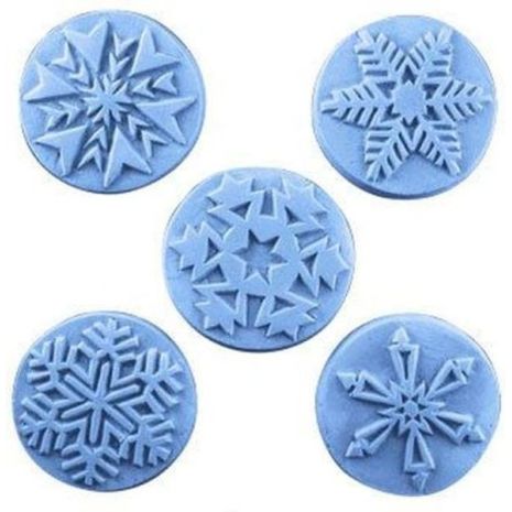 Nature Guest Snowflakes Soap Mold