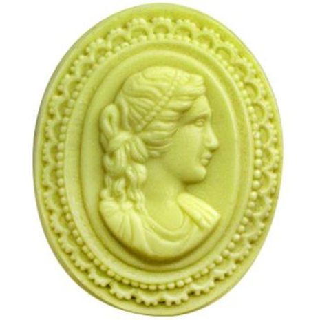 Nature Large Cameo Soap Mold