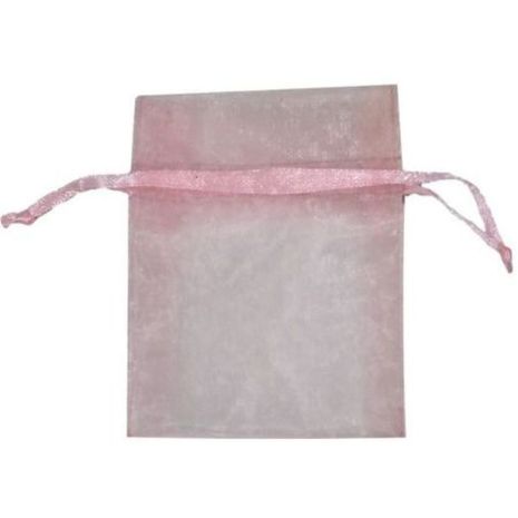 Organza Bag - Pink 3 x 4