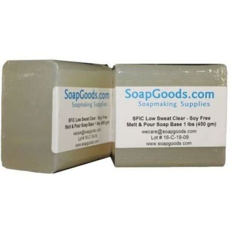 SFIC Low Sweat Clear Soap Base