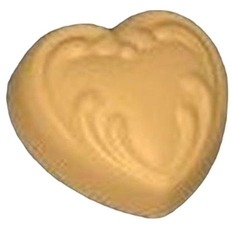 Stylized Small Victorian Heart Soap Mold