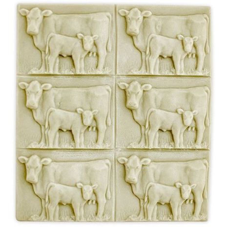Tray Cow and Calf Soap Mold