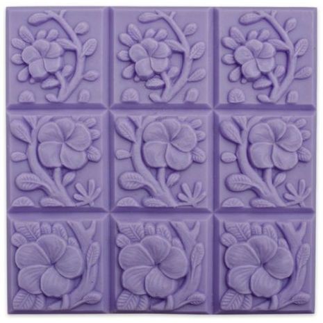 Tray Tropical Vines Soap Mold