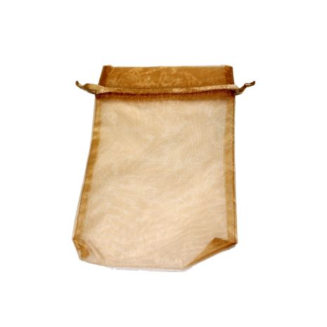 Organza Bag - Toffee 5 x 8