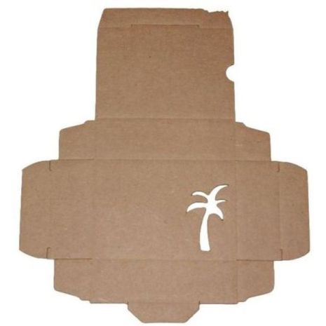 Soap Box - Kraft Palm Tree