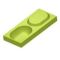 Stylized 3D Oval Bar Soap Mold