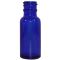 Glass Bottle 1 Oz Blue