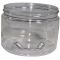 Plastic Jar 12 Oz Clear Round