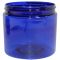 Plastic Jar 16 Oz Blue Round