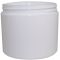 Plastic Jar 4 Oz White Rnd Strt Bottom