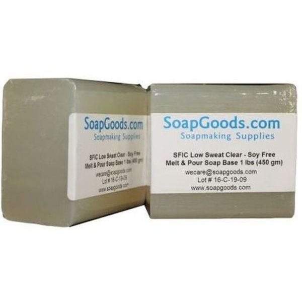 Buy SFIC Low Sweat Clear Soap Base Soy Free